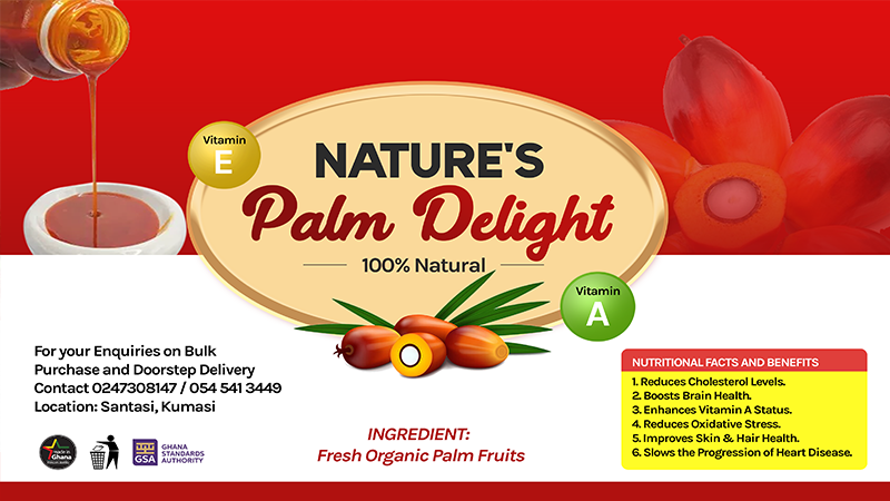 Natura Palm Oil design